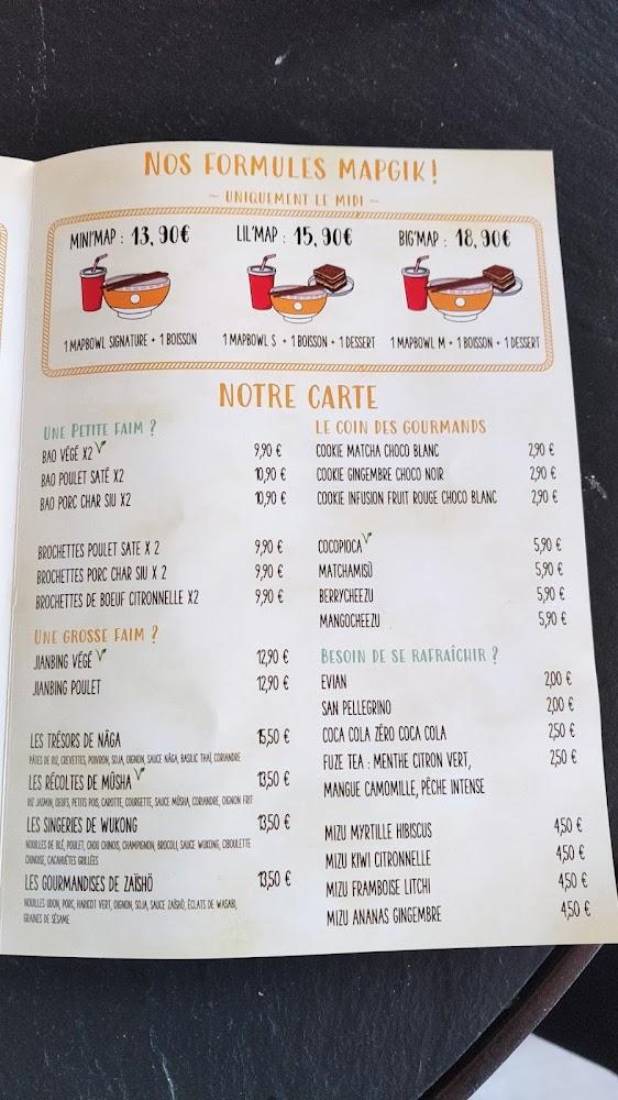 MapMap Asian Street food - Menu Image 1